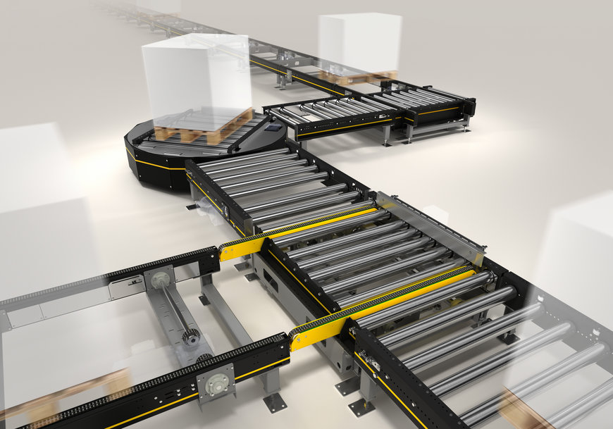 Interroll’s modular solutions for automated pallet conveyance now available in the Americas